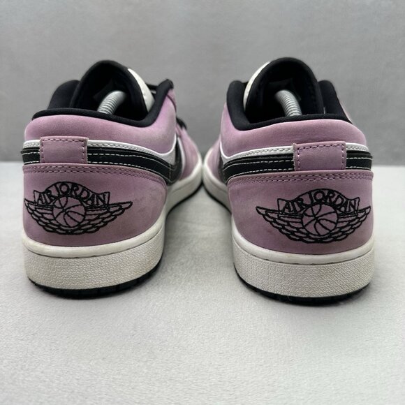 Mens Size 11 Nike Air Jordan 1 Low SE 'Violet Shock' Shoes Light Purple 2021 - Picture 5 of 9